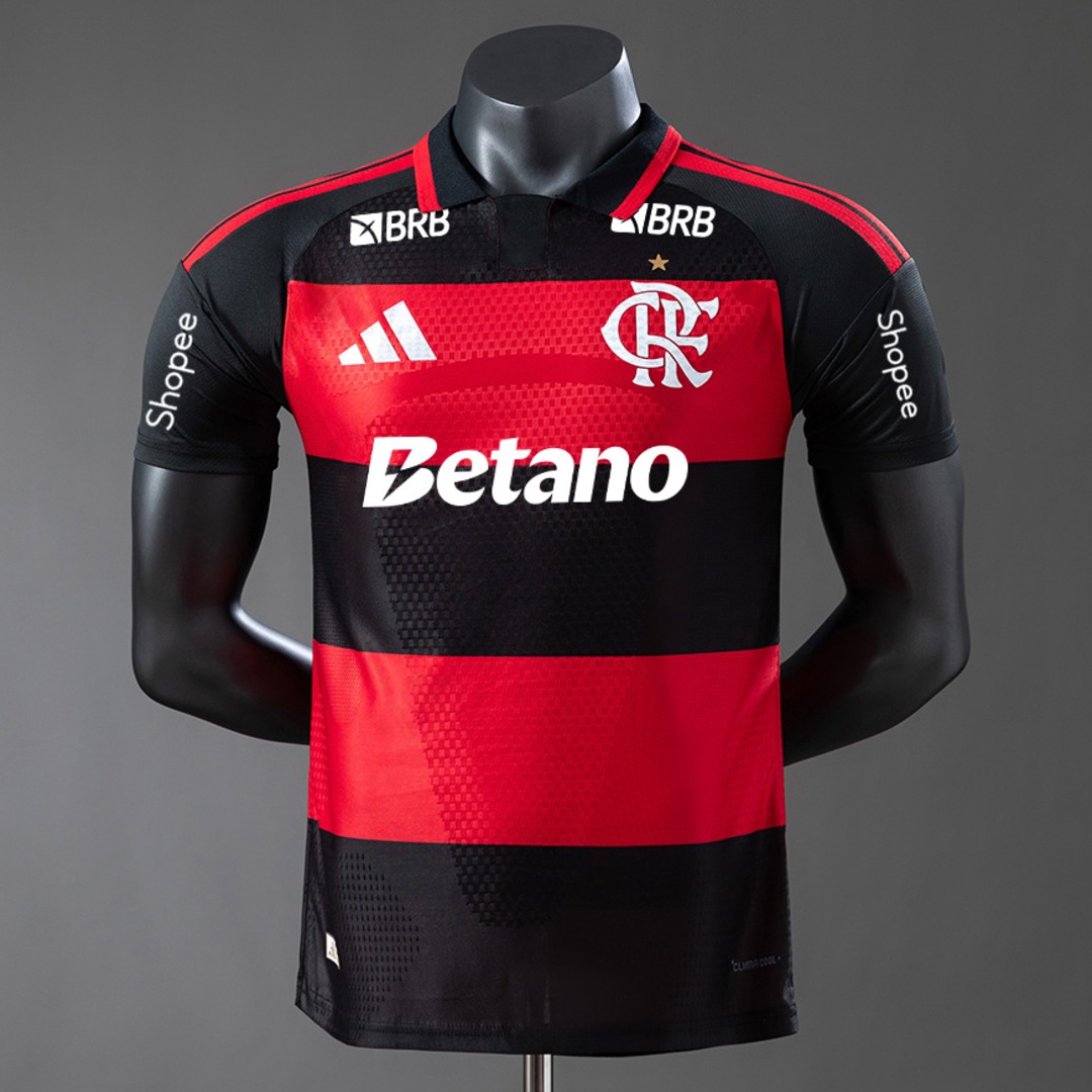 Flamengo I 26/27 — Versão Jogador com todos patrocinadores